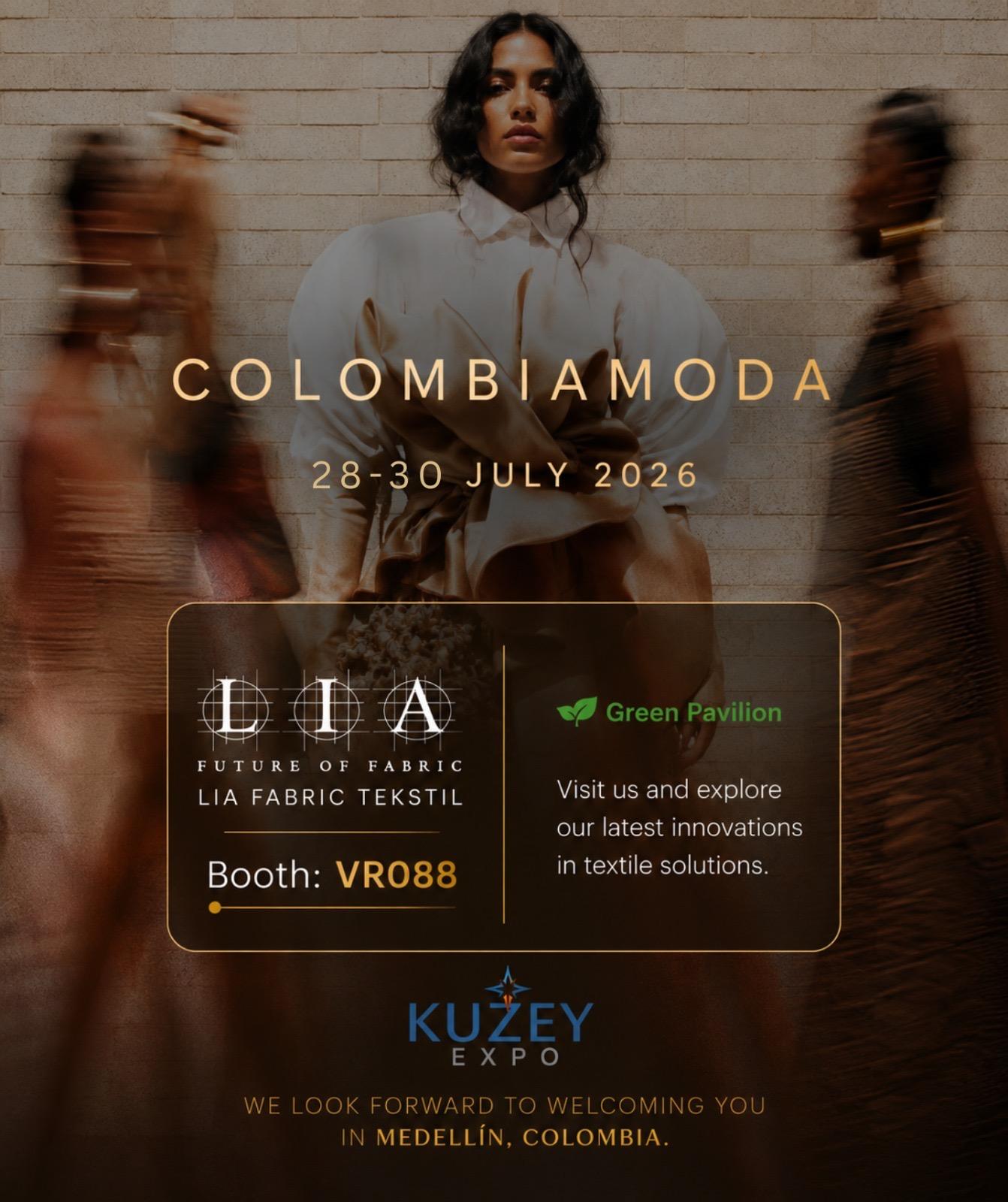 COLOMBIA MODA TEXTILE FAIR 28-30/07/2026 MEDELLIN, COLOMBIA